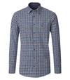 An image of the Casa Moda Kent Casual Fit Long Sleeve Check Shirt
