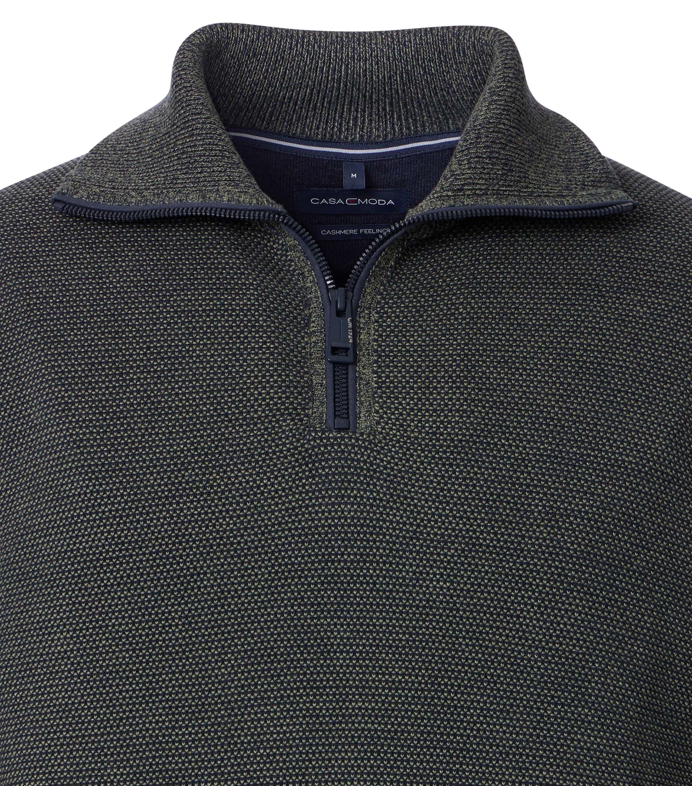 An image of the Casa Moda 1/2 Zip Pullover