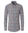 An image of the Casa Moda Casual Fit Long Sleeve Check Shirt