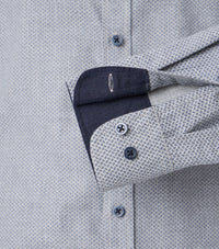 An image of the Casa Moda Kent Casual Fit Long Sleeve Print Shirt