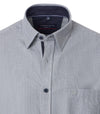 An image of the Casa Moda Kent Casual Fit Long Sleeve Print Shirt