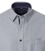 An image of the Casa Moda Kent Casual Fit Long Sleeve Print Shirt