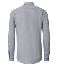 An image of the Casa Moda Kent Casual Fit Long Sleeve Print Shirt
