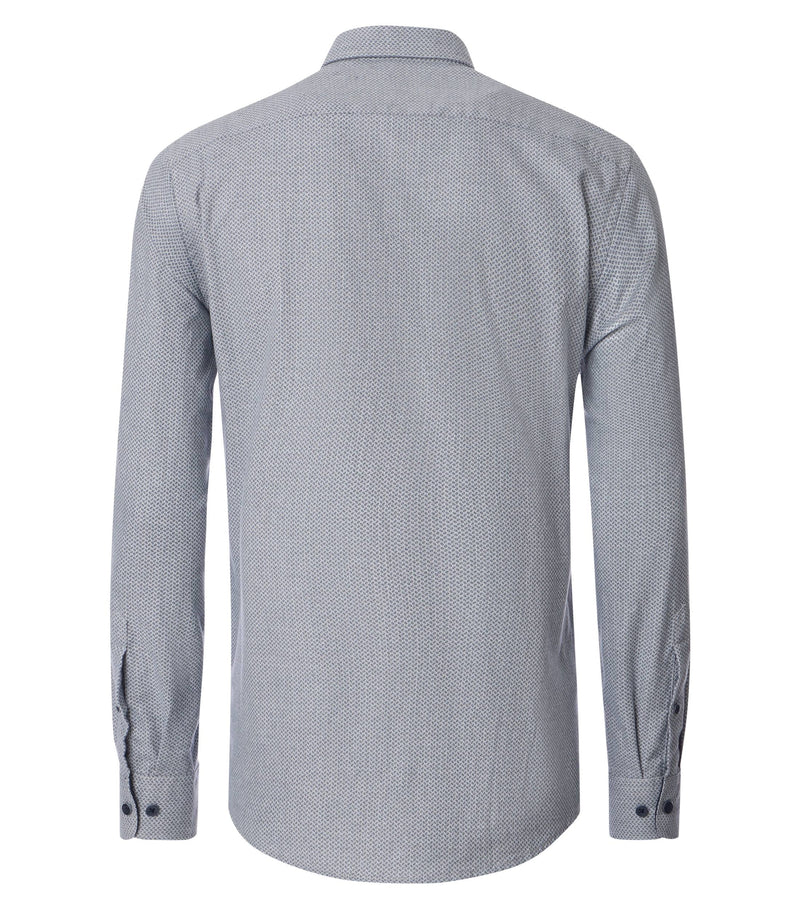 An image of the Casa Moda Kent Casual Fit Long Sleeve Print Shirt
