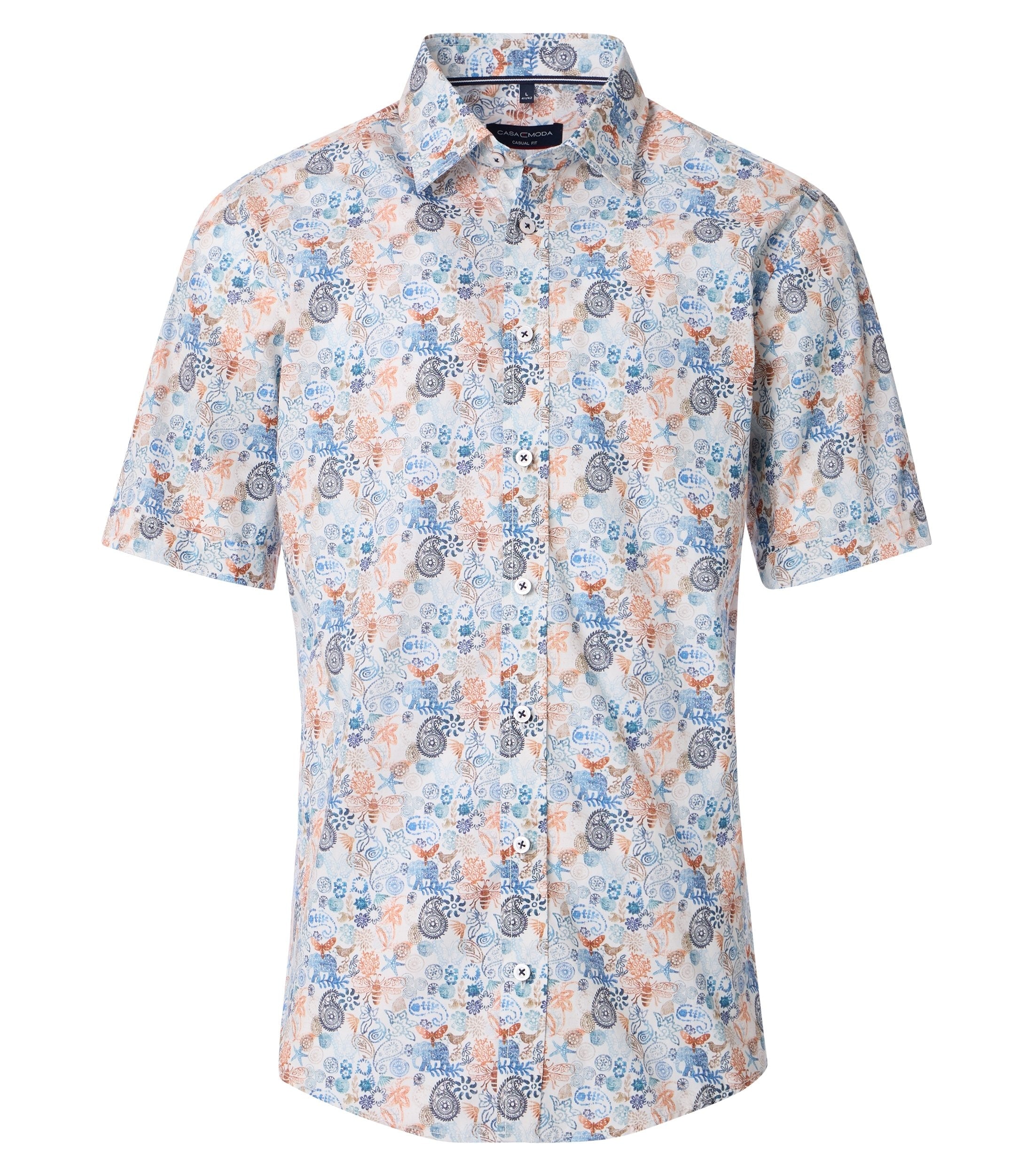 An image of the Casa Moda Kent Casual Fit Short Sleeve Shirt