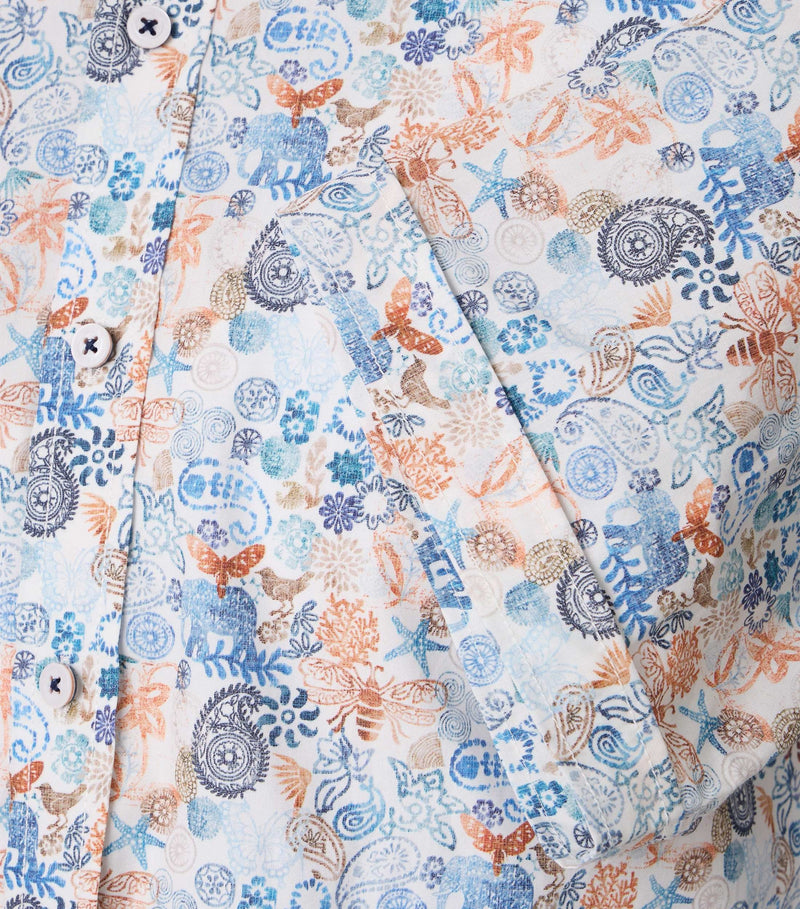 An image of the Casa Moda Kent Casual Fit Short Sleeve Shirt