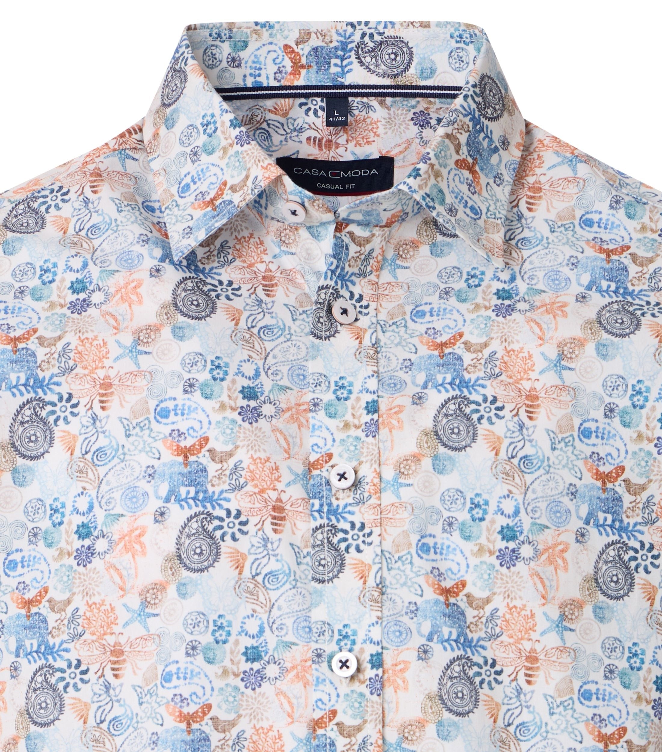 An image of the Casa Moda Kent Casual Fit Short Sleeve Shirt