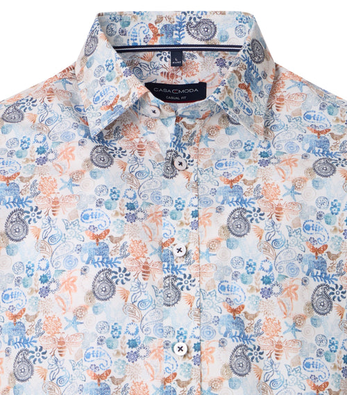 An image of the Casa Moda Kent Casual Fit Short Sleeve Shirt
