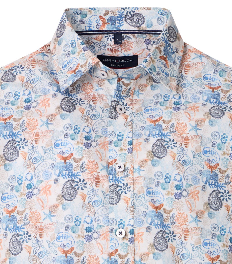 An image of the Casa Moda Kent Casual Fit Short Sleeve Shirt