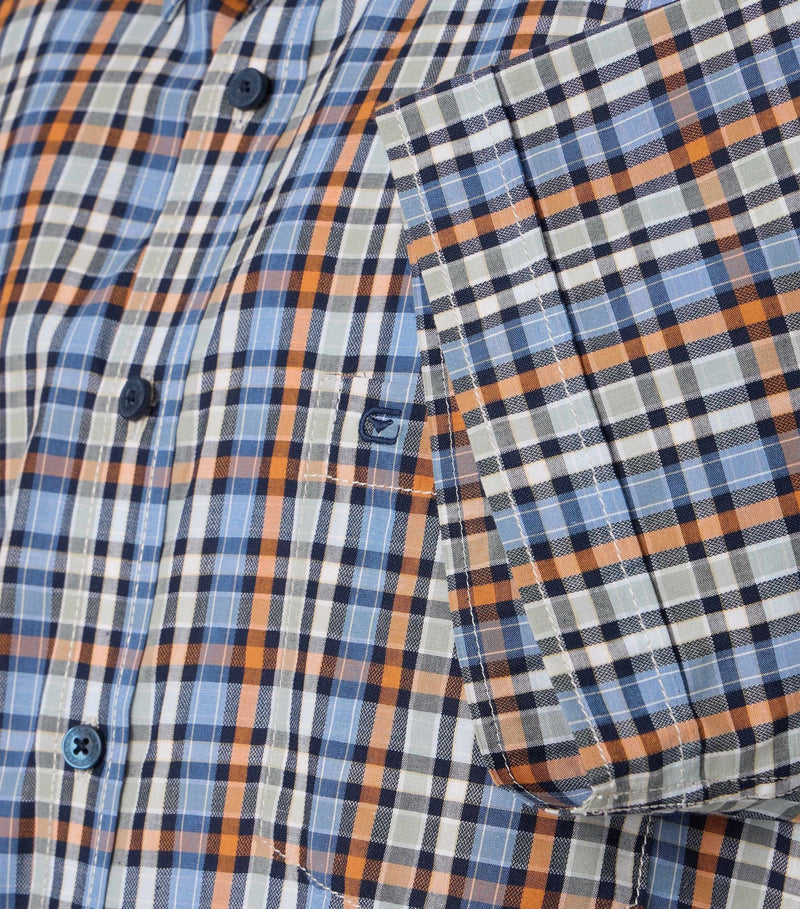 An image of the Casa Moda Casual Fit Short Sleeve Shirt