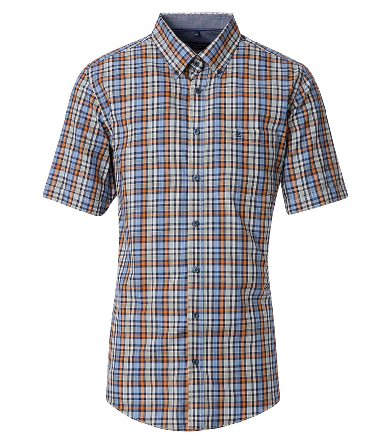 An image of the Casa Moda Casual Fit Short Sleeve Shirt