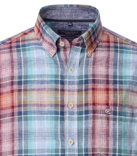 An image of the Casa Moda Casual Fit Short Sleeve Shirt