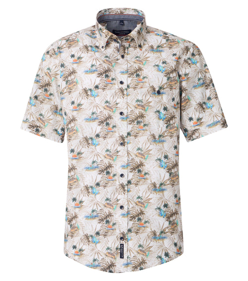 An image of the Casa Moda Casual Fit Short Sleeve Shirt