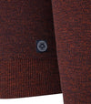An image of the Casa Moda Patterned 1/2 Zip Pullover