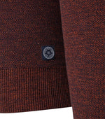 An image of the Casa Moda Patterned 1/2 Zip Pullover