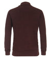 An image of the Casa Moda Patterned 1/2 Zip Pullover