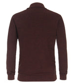 An image of the Casa Moda Patterned 1/2 Zip Pullover