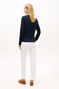 Cable Knit Crew Neck Jumper