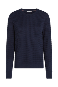 Cable Knit Crew Neck Jumper