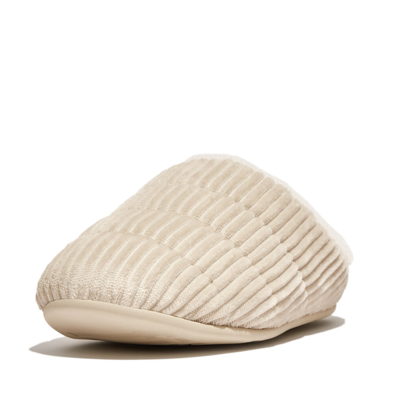 An image of the Fitflop Chrissie Fleece Lined Corduroy Slipper