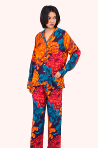Chrysanthemum Long Pyjamas, Large