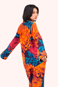 Chrysanthemum Long Pyjamas, Large