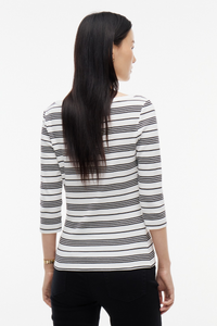 Cody Boat-Neck T-Shirt