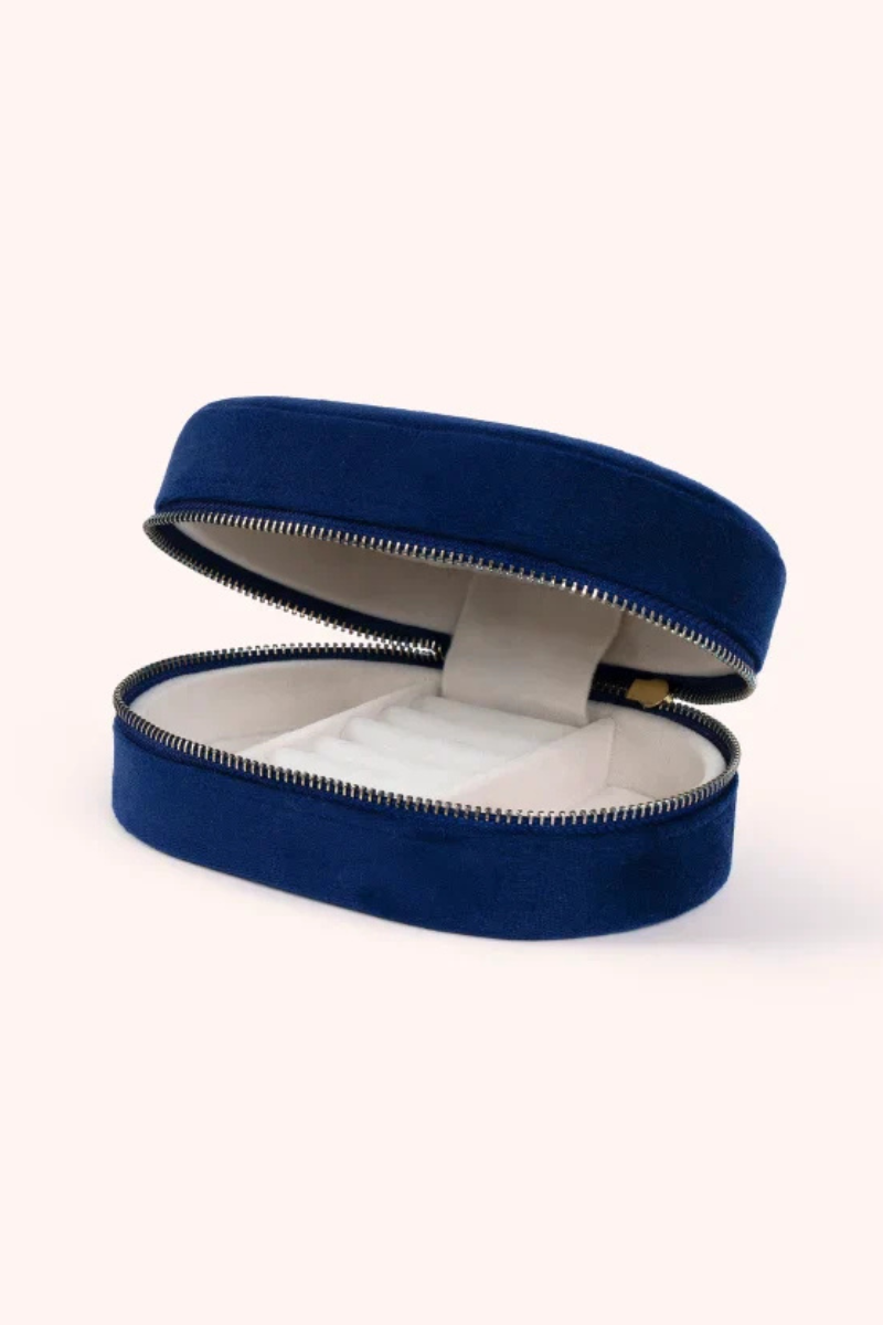 An image of the Powder Oval Jewellery Box