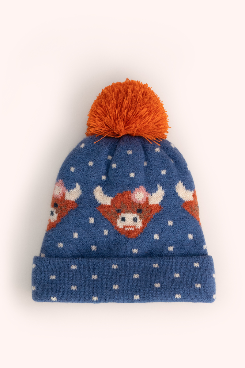 Kids Highland Cow Hat