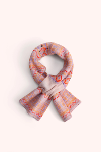 Fair Isle Scarf - Cream