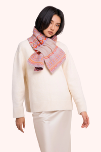 Fair Isle Scarf - Cream