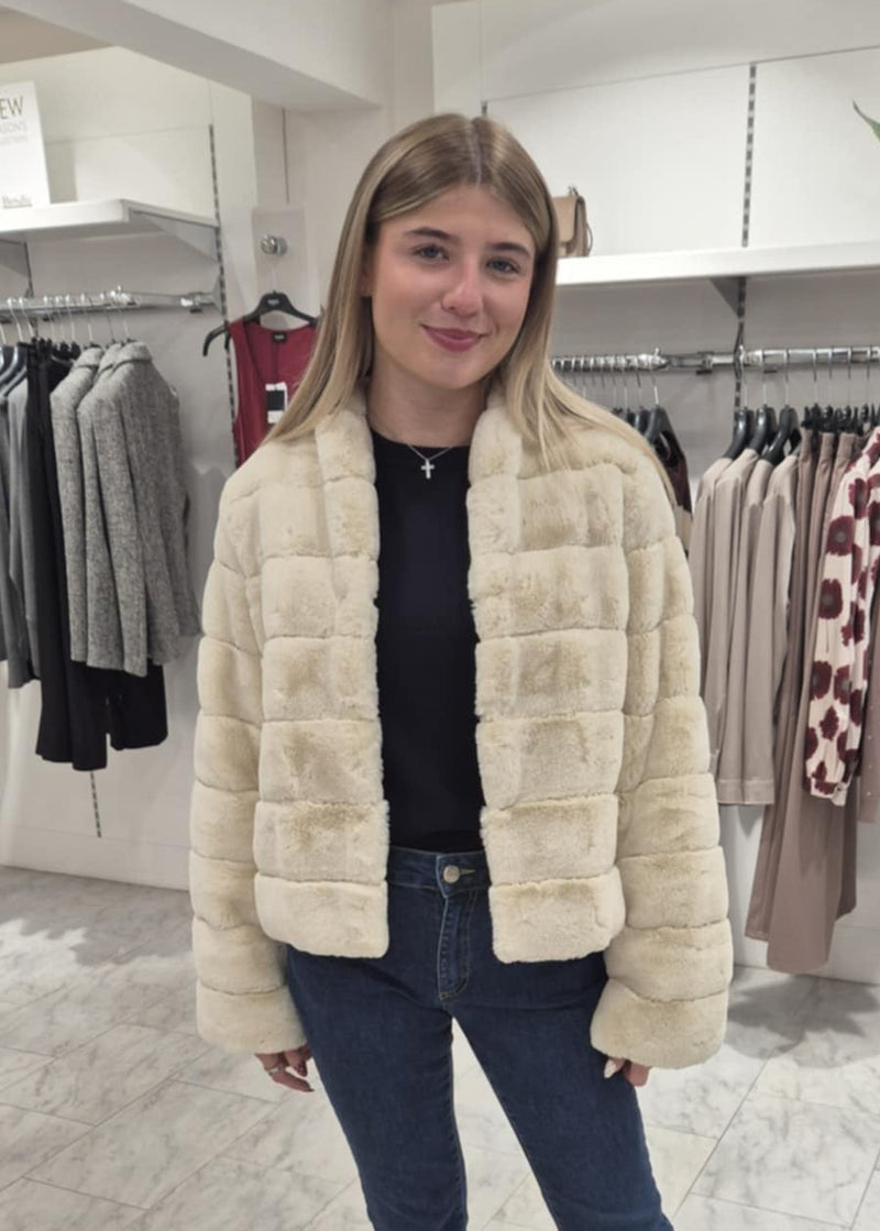 An image of the Emme Carpazi Faux Fur Jacket