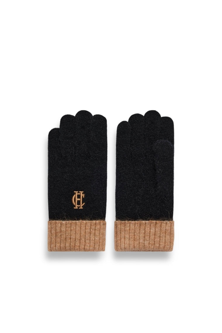 An image of the Holland Cooper Chelsea Knitted Gloves