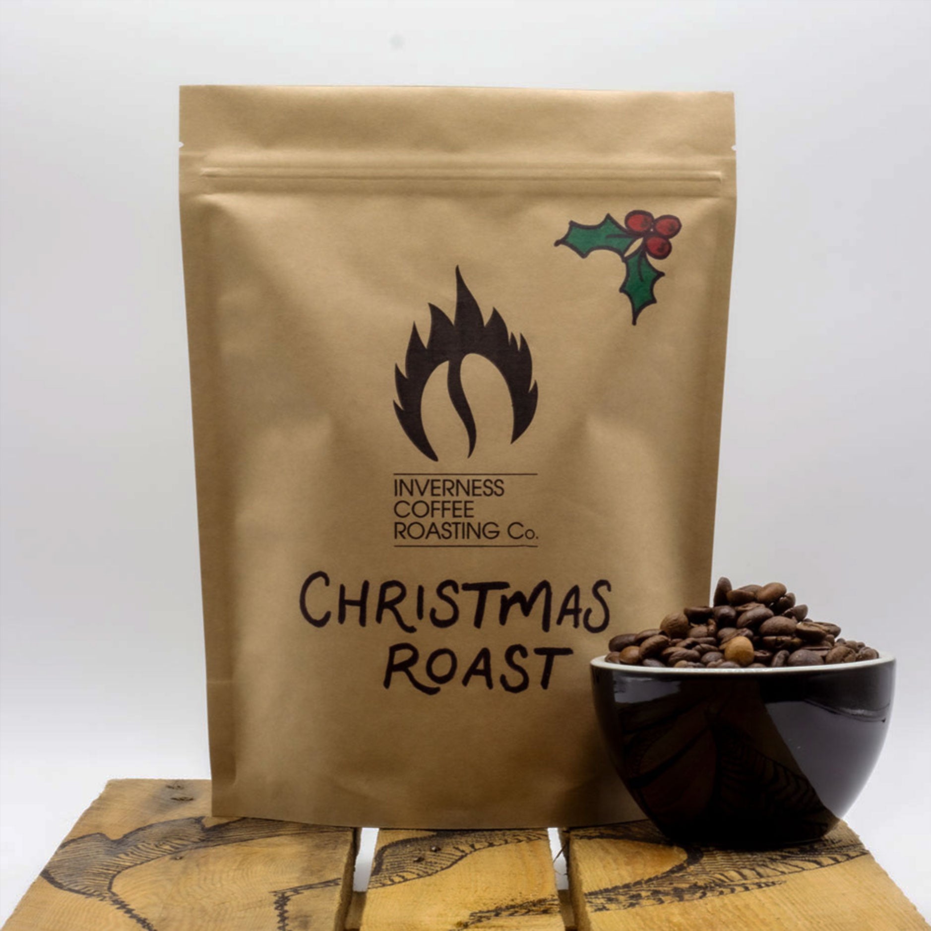 An image of the Inverness Coffee Roasting Christmas Roast Ground
