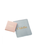 An image of the ChloBo Double Feather Small Hoops