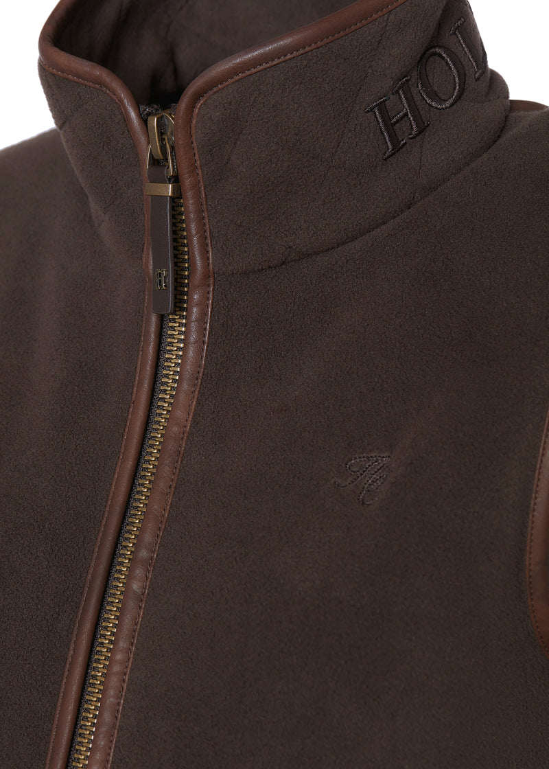 An image of the Holland Cooper Country Fleece Gilet