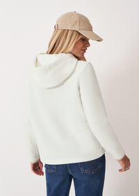 An image of the Crew Clothing Micro Fleece Hoodie