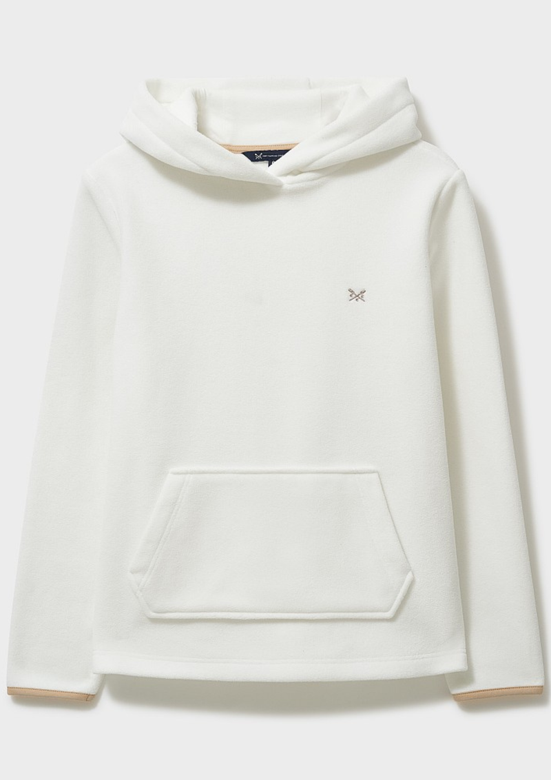 An image of the Crew Clothing Micro Fleece Hoodie