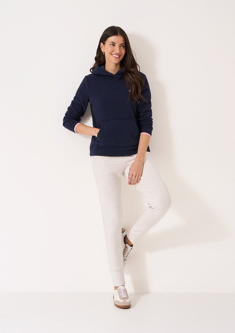 An image of the Crew Clothing Micro Fleece Hoodie