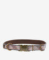 An image of the Barbour Reflective Tartan Dog Collar