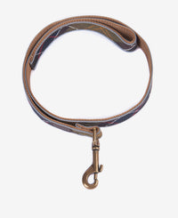 An image of the Barbour Reflective Tartan Dog Lead