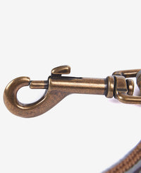 An image of the Barbour Reflective Tartan Dog Lead