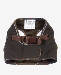 An image of the Barbour Wax Step In Dog Harness