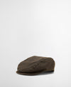 An image of the Barbour Dog Wax Flat Cap