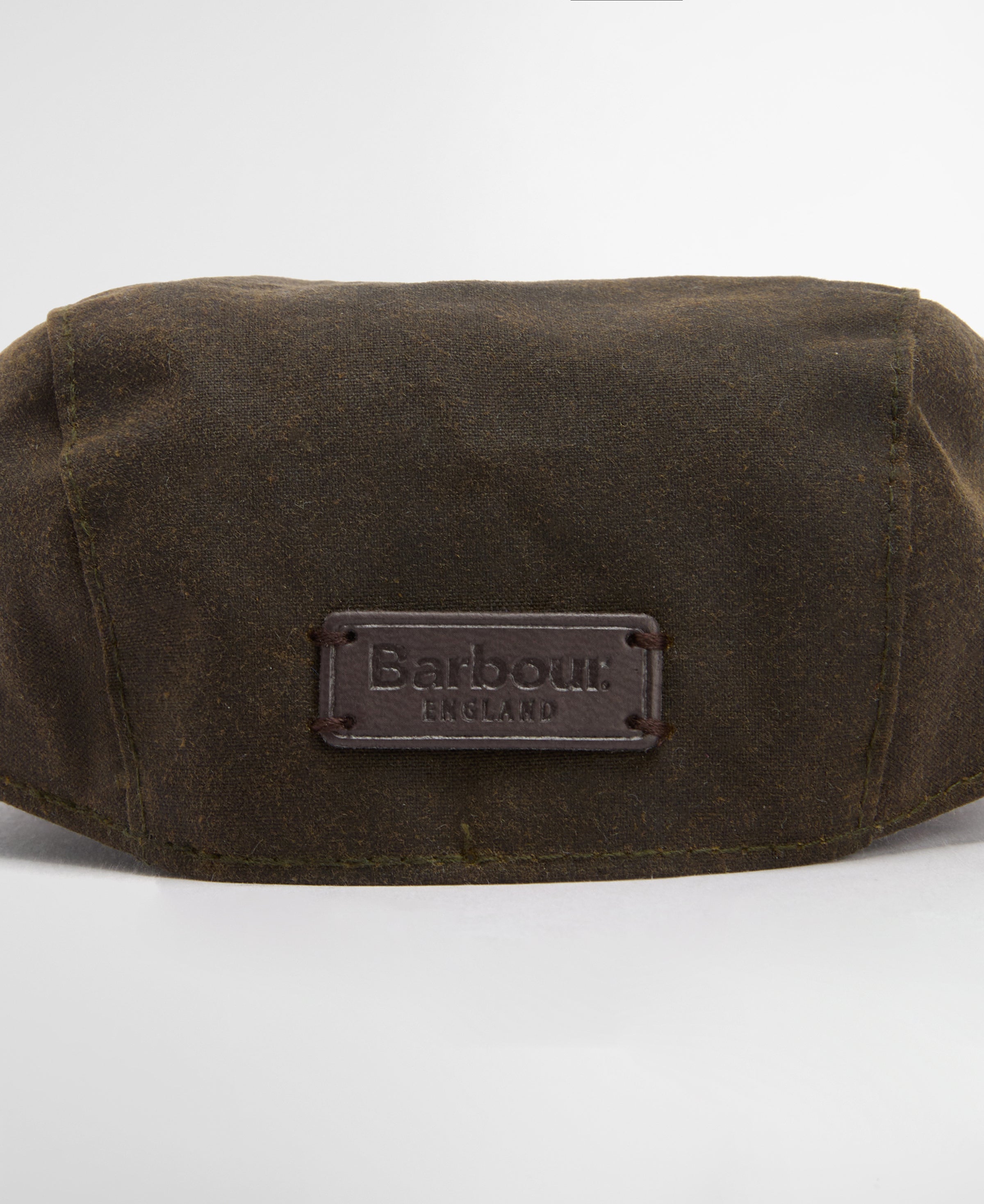 An image of the Barbour Dog Wax Flat Cap