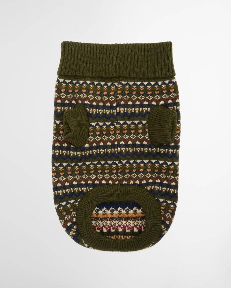 An image of the Barbour Barbour Marlow Fairisle Dog Jumper