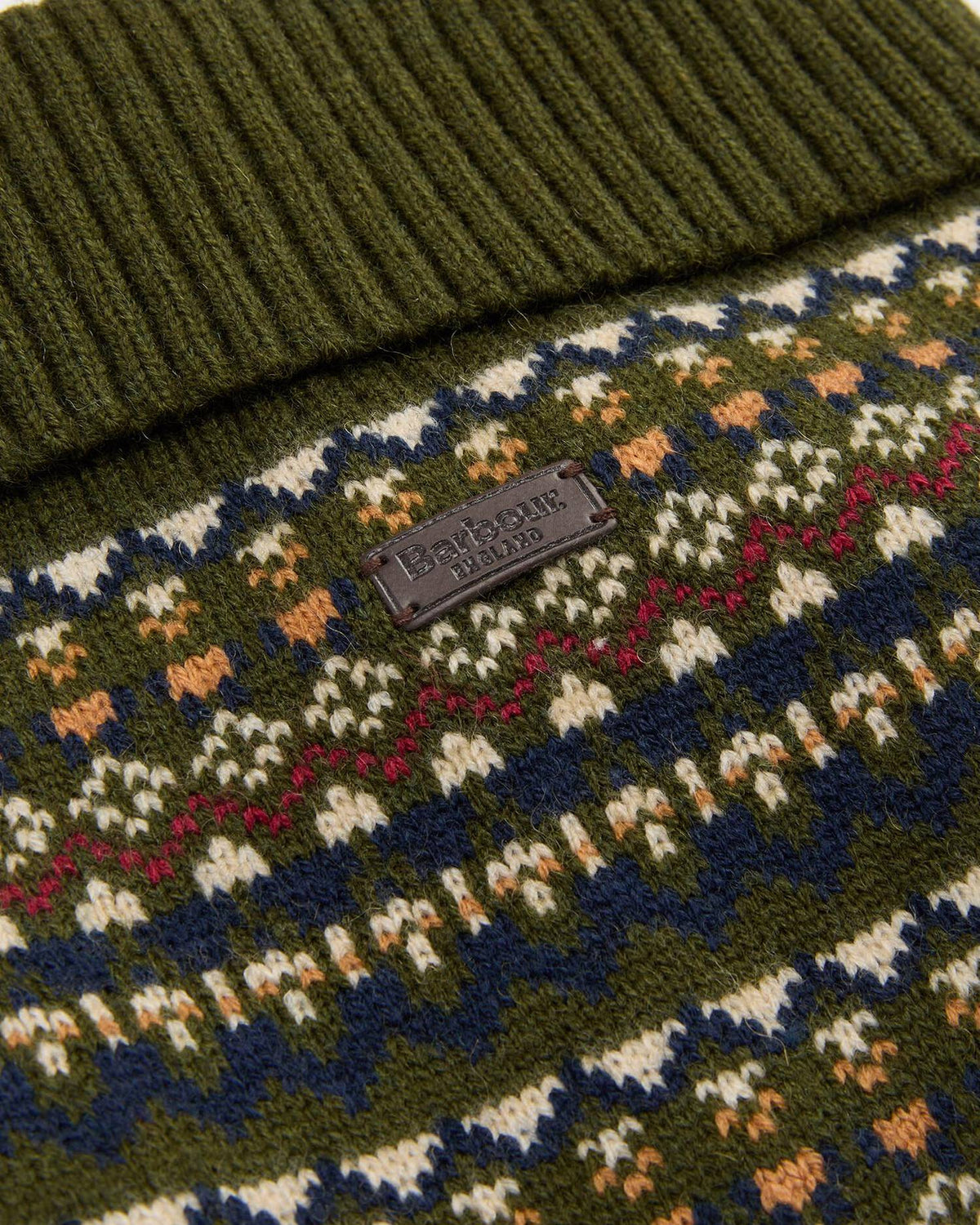 An image of the Barbour Barbour Marlow Fairisle Dog Jumper