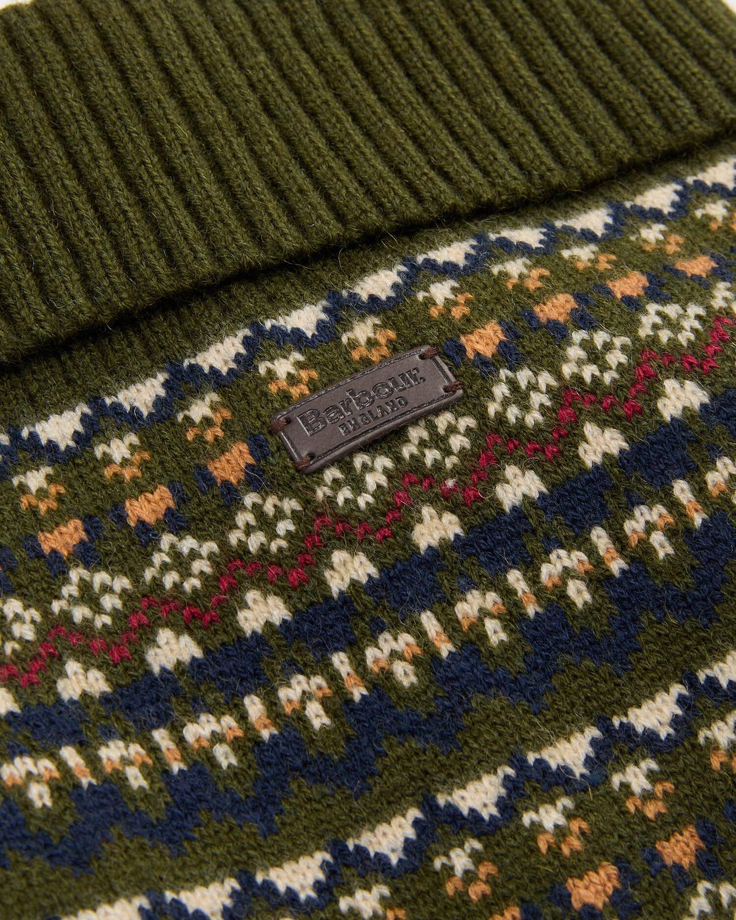An image of the Barbour Barbour Marlow Fairisle Dog Jumper