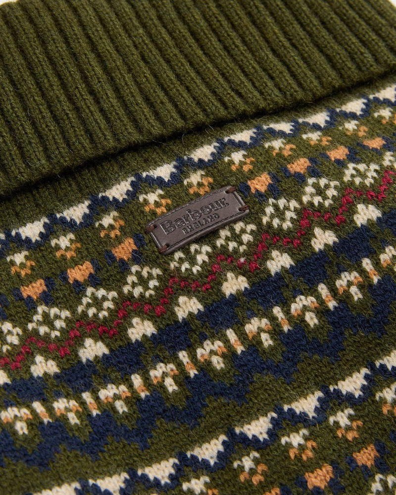 An image of the Barbour Barbour Marlow Fairisle Dog Jumper