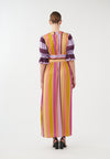 An image of the Dea Kudibal Silk Multi Stripe Dress